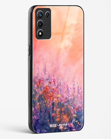 Brushed Flowers [BREATHE] Glass Case Phone Cover (Realme)