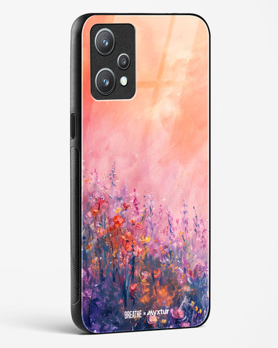 Brushed Flowers [BREATHE] Glass Case Phone Cover (Realme)