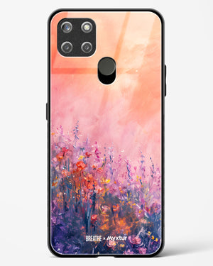 Brushed Flowers [BREATHE] Glass Case Phone Cover (Realme)