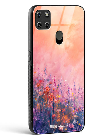 Brushed Flowers [BREATHE] Glass Case Phone Cover (Realme)