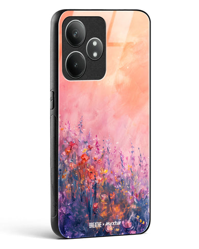 Brushed Flowers [BREATHE] Glass Case Phone Cover (Realme)