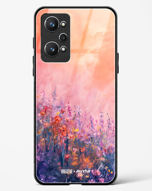 Brushed Flowers [BREATHE] Glass Case Phone Cover (Realme)