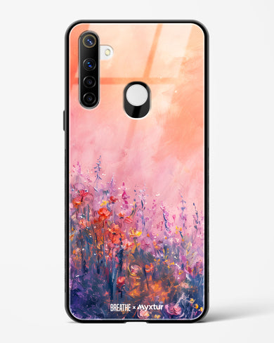 Brushed Flowers [BREATHE] Glass Case Phone Cover (Realme)