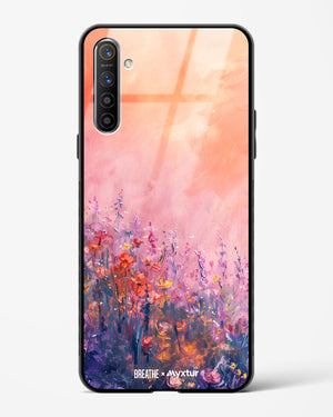 Brushed Flowers [BREATHE] Glass Case Phone Cover (Realme)