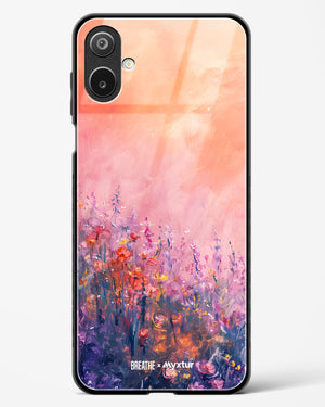 Brushed Flowers [BREATHE] Glass Case Phone Cover (Samsung)
