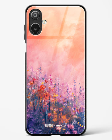Brushed Flowers [BREATHE] Glass Case Phone Cover (Samsung)
