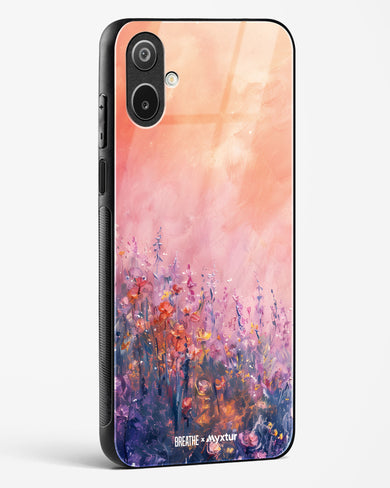 Brushed Flowers [BREATHE] Glass Case Phone Cover (Samsung)