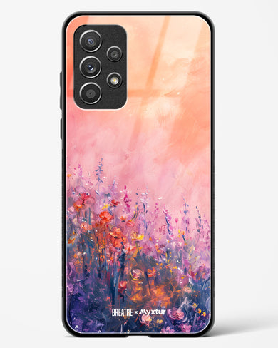 Brushed Flowers [BREATHE] Glass Case Phone Cover (Samsung)