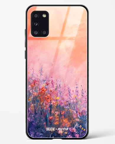 Brushed Flowers [BREATHE] Glass Case Phone Cover (Samsung)