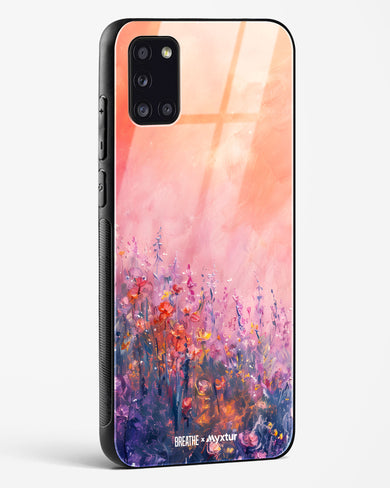 Brushed Flowers [BREATHE] Glass Case Phone Cover (Samsung)