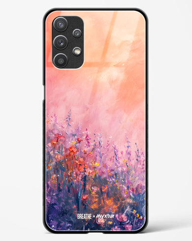 Brushed Flowers [BREATHE] Glass Case Phone Cover (Samsung)