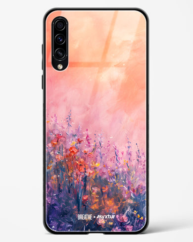 Brushed Flowers [BREATHE] Glass Case Phone Cover (Samsung)