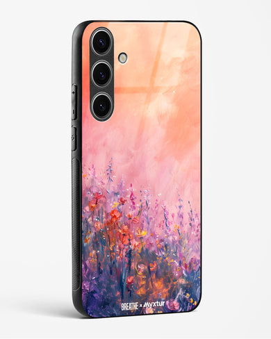 Brushed Flowers [BREATHE] Glass Case Phone Cover (Samsung)