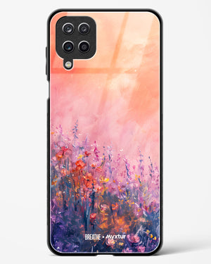 Brushed Flowers [BREATHE] Glass Case Phone Cover (Samsung)