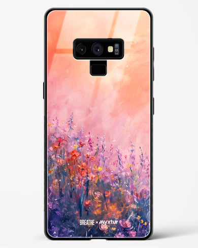 Brushed Flowers [BREATHE] Glass Case Phone Cover (Samsung)