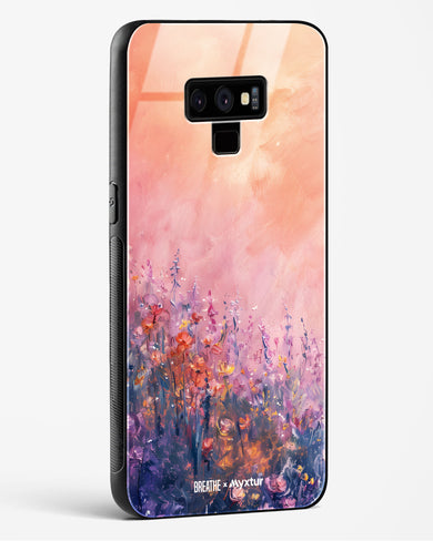 Brushed Flowers [BREATHE] Glass Case Phone Cover (Samsung)