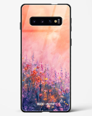 Brushed Flowers [BREATHE] Glass Case Phone Cover (Samsung)