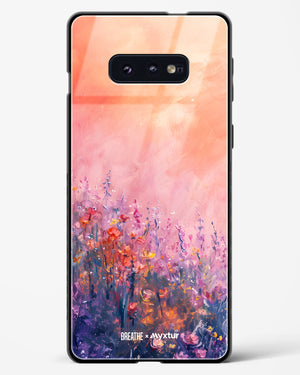 Brushed Flowers [BREATHE] Glass Case Phone Cover (Samsung)