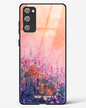 Brushed Flowers [BREATHE] Glass Case Phone Cover (Samsung)