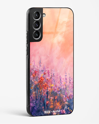 Brushed Flowers [BREATHE] Glass Case Phone Cover (Samsung)