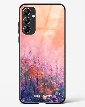 Brushed Flowers [BREATHE] Glass Case Phone Cover (Samsung)