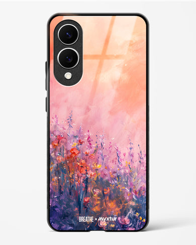 Brushed Flowers [BREATHE] Glass Case Phone Cover (Samsung)
