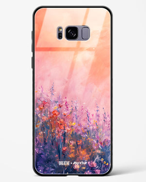 Brushed Flowers [BREATHE] Glass Case Phone Cover (Samsung)