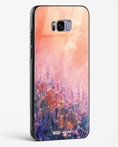 Brushed Flowers [BREATHE] Glass Case Phone Cover (Samsung)