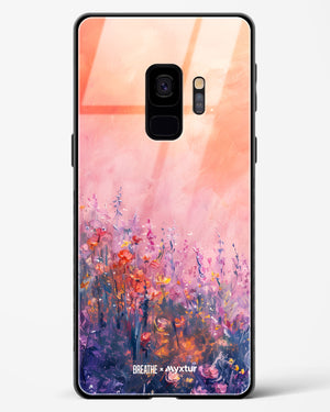 Brushed Flowers [BREATHE] Glass Case Phone Cover (Samsung)