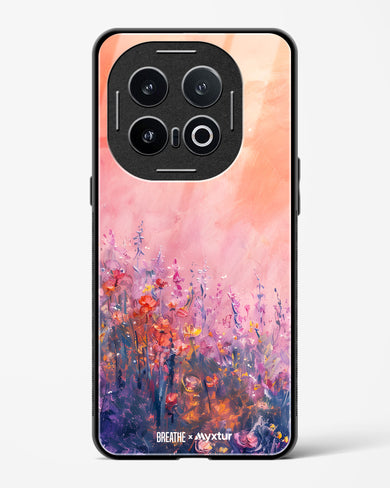 Brushed Flowers [BREATHE] Glass Case Phone Cover (Vivo)