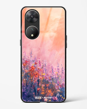 Brushed Flowers [BREATHE] Glass Case Phone Cover (Vivo)