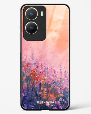 Brushed Flowers [BREATHE] Glass Case Phone Cover (Vivo)
