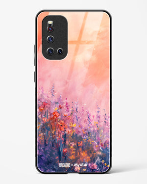 Brushed Flowers [BREATHE] Glass Case Phone Cover (Vivo)