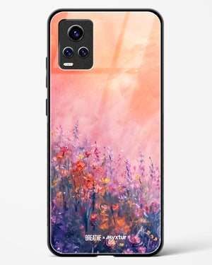 Brushed Flowers [BREATHE] Glass Case Phone Cover (Vivo)