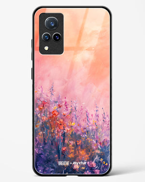 Brushed Flowers [BREATHE] Glass Case Phone Cover (Vivo)