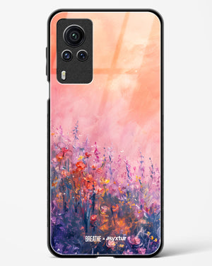 Brushed Flowers [BREATHE] Glass Case Phone Cover (Vivo)