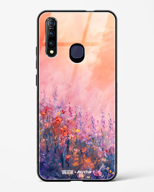 Brushed Flowers [BREATHE] Glass Case Phone Cover (Vivo)