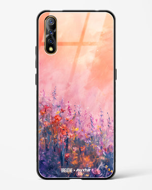 Brushed Flowers [BREATHE] Glass Case Phone Cover (Vivo)