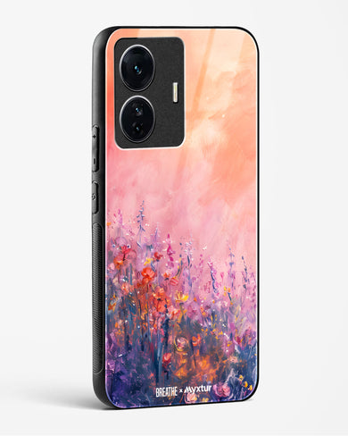 Brushed Flowers [BREATHE] Glass Case Phone Cover (Vivo)