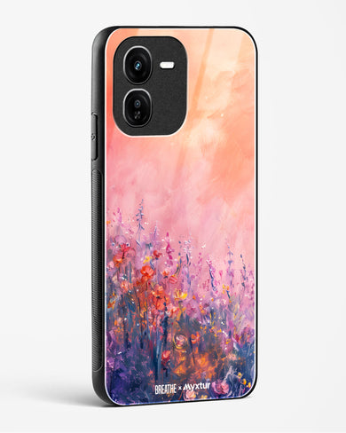 Brushed Flowers [BREATHE] Glass Case Phone Cover (Vivo)