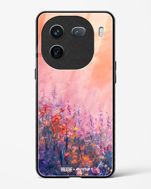 Brushed Flowers [BREATHE] Glass Case Phone Cover (Vivo)