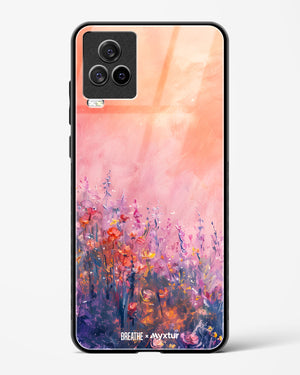 Brushed Flowers [BREATHE] Glass Case Phone Cover (Vivo)