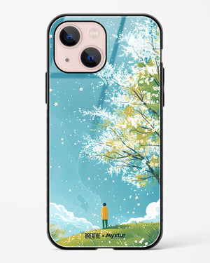 Cherry Blossom Crusade [BREATHE] Glass Case Phone Cover (Apple)