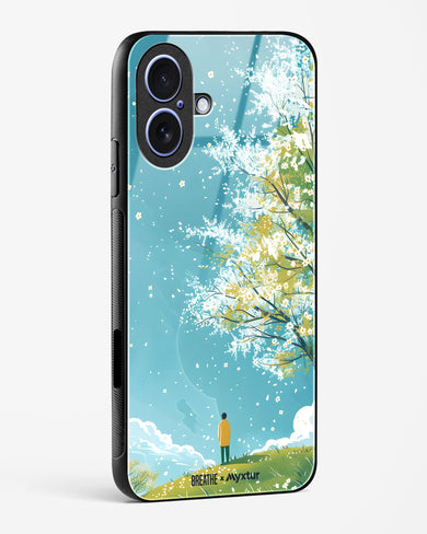 Cherry Blossom Crusade [BREATHE] Glass Case Phone Cover (Apple)