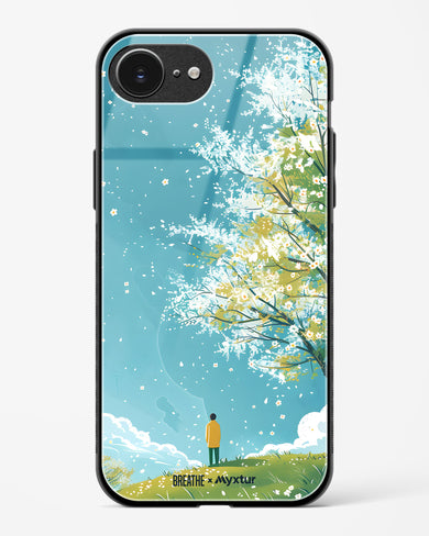 Cherry Blossom Crusade [BREATHE] Glass Case Phone Cover (Apple)