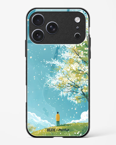 Cherry Blossom Crusade [BREATHE] Glass Case Phone Cover (Apple)