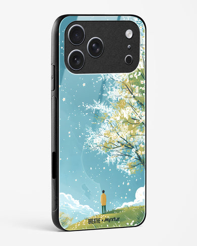 Cherry Blossom Crusade [BREATHE] Glass Case Phone Cover (Apple)