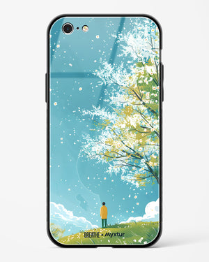 Cherry Blossom Crusade [BREATHE] Glass Case Phone Cover (Apple)