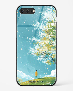 Cherry Blossom Crusade [BREATHE] Glass Case Phone Cover (Apple)