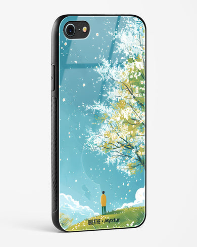 Cherry Blossom Crusade [BREATHE] Glass Case Phone Cover (Apple)